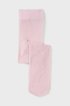 Otroške žabice Mayoral roza barva - roza. Hlačne nogavice iz kolekcije Mayoral. Model izdelan iz elastičnega