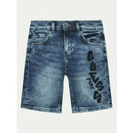 Guess Jeans kratke hlače L4GD18 D4GV0 Mornarsko modra Regular Fit