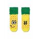 Otroške nogavice Happy Socks Kids Pineapple Sock rumena barva - rumena. Otroške nogavice iz kolekcije Happy Socks. Model izdelan iz elastičnega, vzorčastega materiala.
