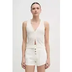 Majica Calvin Klein Jeans bež J20J225316