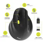 Port Designs 910008 brezžična miška, črni