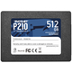 Patriot P210 P210S512G25 SSD 512GB, 2.5”, SATA