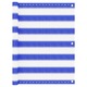 Vidaxl Balkonsko platno modro in belo 75x300 cm HDPE