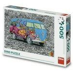 Puzzle Hippies VW 500 kosov