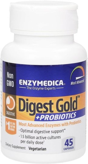 Enzymedica Digest Gold &amp; Probiotics - 45 kaps.