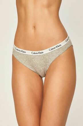Calvin Klein Underwear 0000D1618E - siva. Spodnjice iz kolekcije Calvin Klein Underwear. Model iz bombažna tkanina.