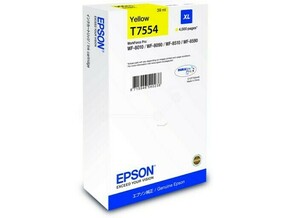 EPSON T7554 XL rumena