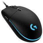 Logitech G Pro Hero gaming miška, črni