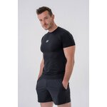 Nebbia Functional Slim-fit T-shirt Black M Fitnes majica