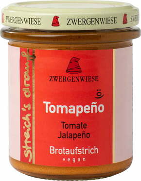 Zwergenwiese Bio namaz streich's drauf Tomapeno - 160 g