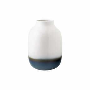 Villeroy &amp; Boch Visoka modro-bela vaza iz kolekcije LAVE HOME