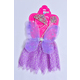 Princeska obleka - vijolična