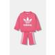 Otroška trenirka adidas Originals roza JY1109