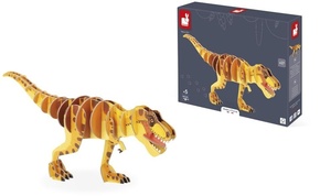 Janod Lesena 3D sestavljanka Dinozaver T-Rex Dino 27 kosov