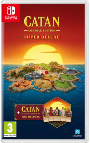 Video igra za switch just for games catan console edition - super deluxe (fr)