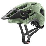 uvex react jr. otroška čelada, moss green altim mat (52-56 cm)