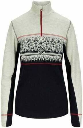 Dale of Norway Moritz Basic Womens Sweater Superfine Merino Navy/White/Raspberry L Skakalec