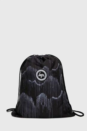 Otroški nahrbtnik Hype črna barva - črna. Otroški nahrbtnik tipa vreča iz kolekcije Hype. Model izdelan iz trpežnega materiala.