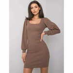 RUE PARIS Ženska obleka Shantaya RUE PARIS brown RV-SK-7280.34X_379537 L