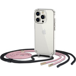 Tech-protect FlexAir Chain ovitek za iPhone 14 Pro, črna/roza