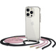 Tech-protect FlexAir Chain ovitek za iPhone 14 Pro, črna/roza