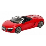 1:43 AUDI R8 SPYDER RDEČA