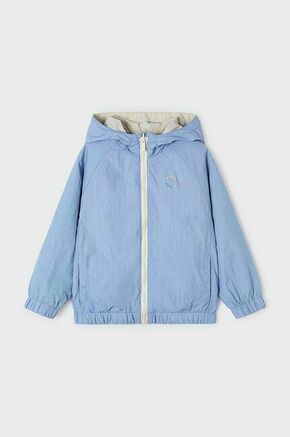 Otroška dvostranska jakna Mayoral - modra. Otroški jakna iz kolekcije Mayoral. Nepodložen model