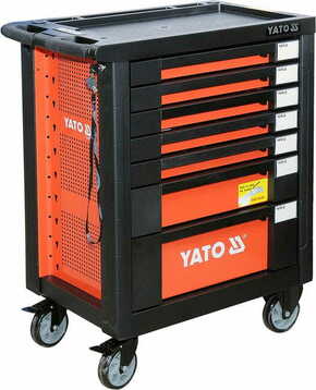 YATO YATO Mobilna delavnica z orodjem (211ks) 7 predali