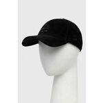 Bombažna bejzbolska kapa New Era črna barva, LOS ANGELES DODGERS - črna. Kapa s šiltom vrste baseball iz kolekcije New Era. Model izdelan iz materiala z nalepko.