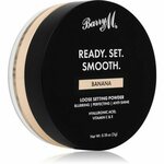 Barry M Ready Set Smooth matirajoč puder v prahu odtenek Banana 5 g