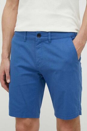 Kratke hlače Helly Hansen Dock moške - modra. Kratke hlače iz kolekcije Helly Hansen. Model izdelan iz materiala z visoko vsebnostjo bombaža.