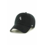 47 brand kapa Chicago White Sox - črna. Baseball kapa iz kolekcije 47 brand. Model izdelan iz gladek material z vložki.
