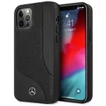 Ovitek Mercedes MEHCP12LCDOBK iPhone 12 Pro Max 6,7" black hardcase Leather Perforated Area (MEHCP12LCDOBK)