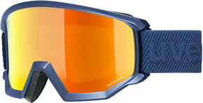 Očala Uvex Athletic Fm mornarsko modra barva - mornarsko modra. Očala iz kolekcije Uvex. Model zagotavlja visoko stopnjo zaščite pred soncem.