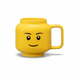Rumena keramična otroška skodelica 530 ml Head - LEGO®