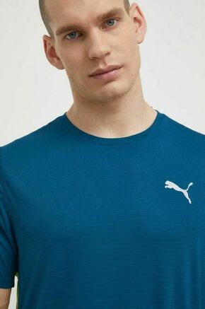 Kratka majica za tek Puma Run Favourite Velocity turkizna barva