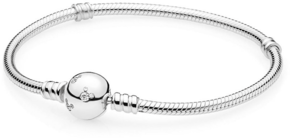 Pandora Srebrna zapestnica Disney Mickey Mouse 590731CZ (Dolžina 16 cm) srebro 925/1000