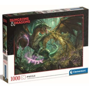 Clementoni Puzzle Dungeons &amp; Dragons - Zmaj 1000 kosov