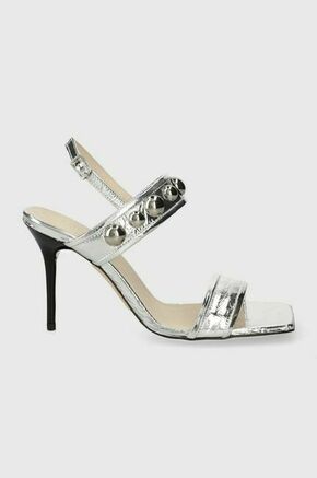 Usnjeni sandali IRO Chlorite Silver srebrna barva