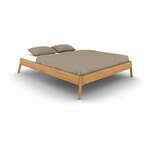 Zakonska postelja iz masivnega hrasta 200x200 cm Twig – The Beds