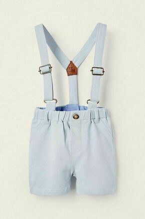 Kratke hlače za dojenčka zippy - modra. Kratke hlače za dojenčka iz kolekcije zippy. Model izdelan iz udobne tkanine.