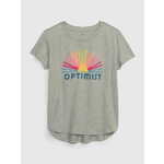 Gap Otroške Majica Optimist XL