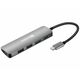 Priklopna postaja Sandberg za prenosni računalnik - USB-C priklopna postaja HDMI+3xUSB+PD 100W (USB-C vhod; HDMI+USB-C+1xUSB-A3.0+2xUSB-A2.0 izhod)
