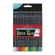 Crayons Barvni svinčniki Faber-Castell Black Edition, 36 kos