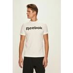Reebok t-shirt - bela. T-shirt iz kolekcije Reebok. Model izdelan iz pletenine s potiskom.