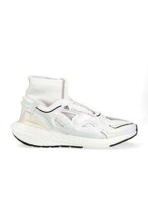 Tekaški čevlji adidas by Stella McCartney Ultraboost 22 bela barva - bela. Tekaški čevlji iz kolekcije adidas by Stella McCartney. Model zagotavlja blaženje stopala med aktivnostjo.