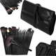 MG Makeup Brushes kozmetične ščetke 24ks, črna