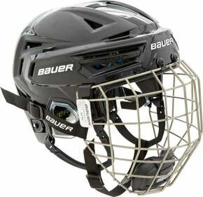 Bauer RE-AKT 150 Helmet Combo SR Črna S Hokejska čelada