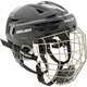Bauer RE-AKT 150 Helmet Combo SR Črna S Hokejska čelada
