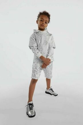 Otroška bombažna kratka majica Marc Jacobs bež barva - bež. Otroške kratka majica iz kolekcije Marc Jacobs